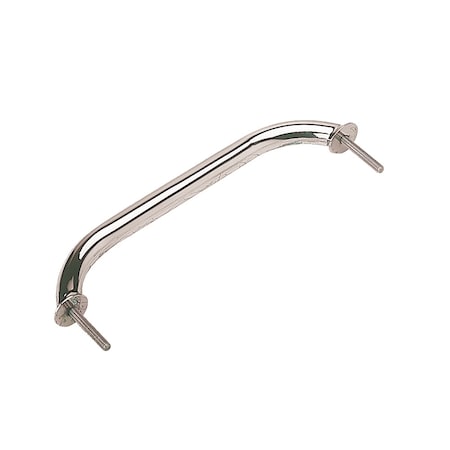 Sea-Dog Stainless Steel Stud Mount Flanged Hand Rail w/Mounting Flange - 12" 254212-1